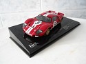 1:43 - IXO - Ford - MK II #3 - 1966 - Red W/White Stripes - Competition - LeMans 1966 - 0